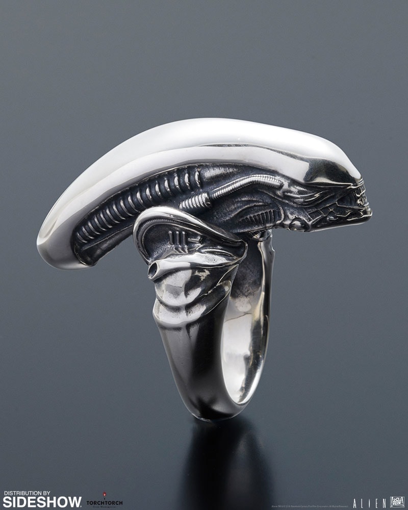 Alien Big Chap Silver Ring- Prototype Shown