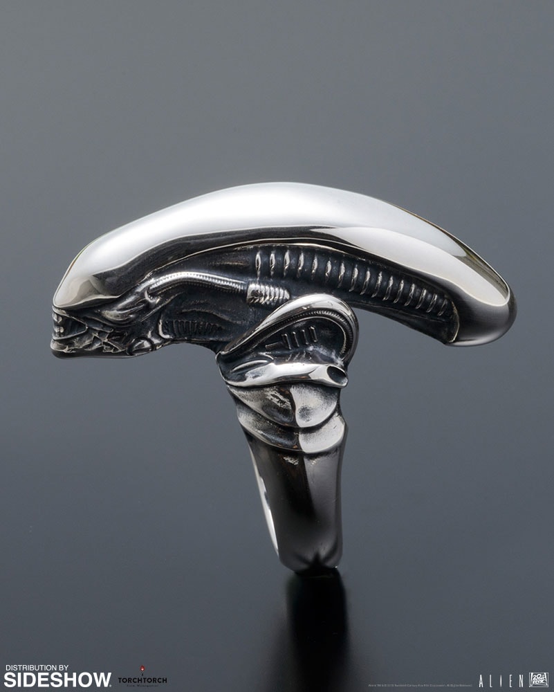 Alien Big Chap Silver Ring- Prototype Shown