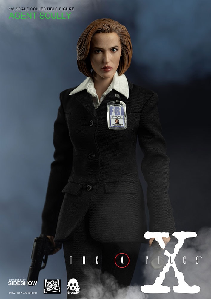 X-Files Agent Scully Deluxe Version Sixth Scale Figure  (Prototype Shown) View 9