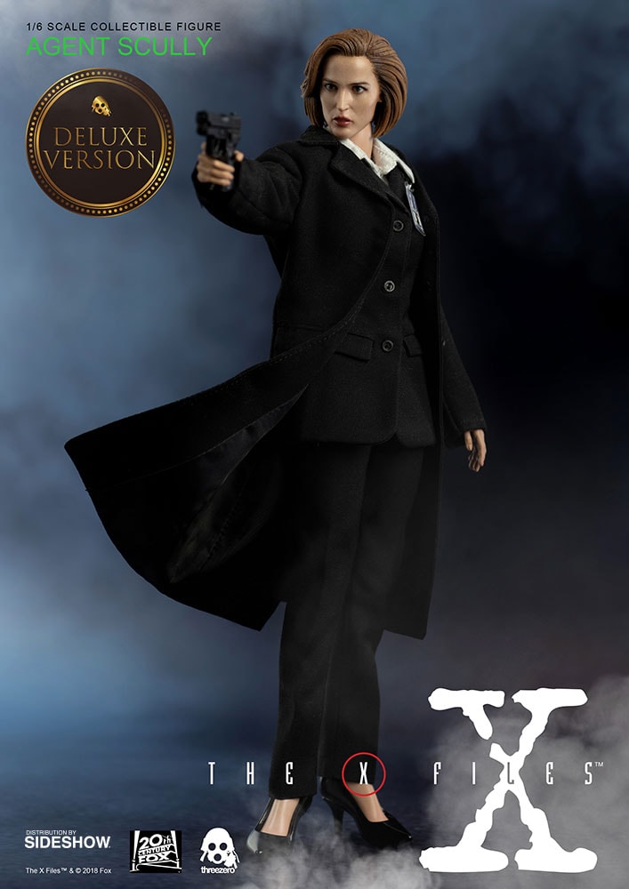X-Files Agent Scully Deluxe Version Sixth Scale Figure by Th