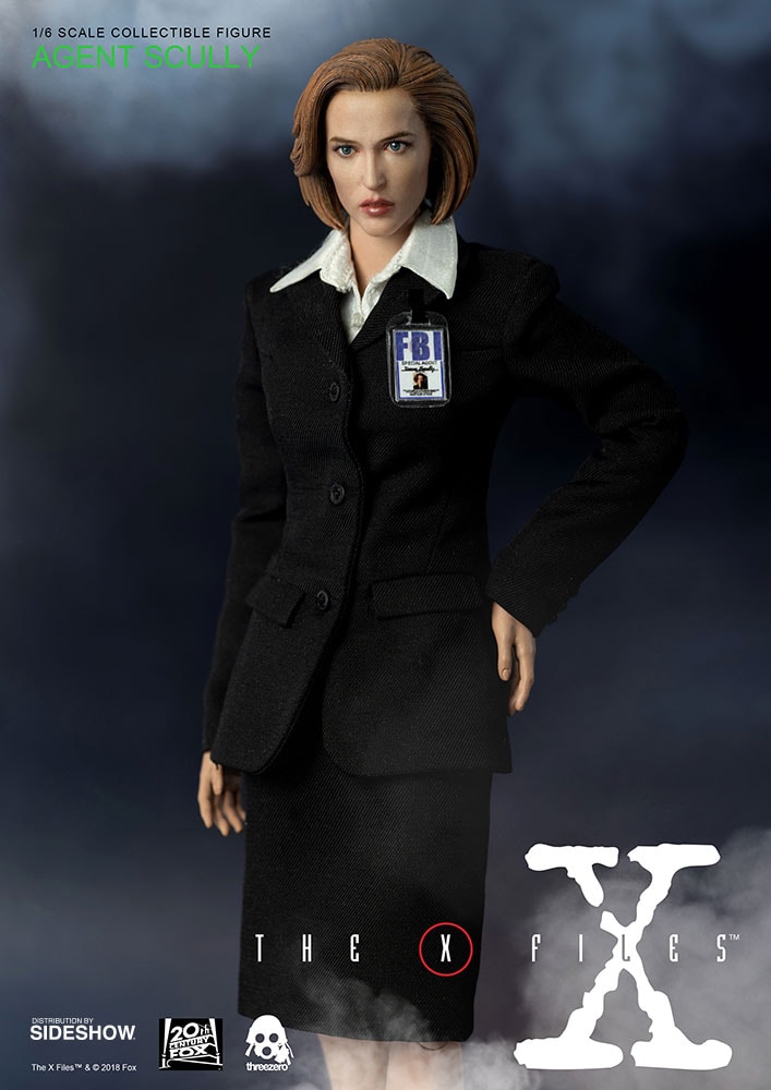 X-Files Agent Scully Deluxe Version Sixth Scale Figure  (Prototype Shown) View 19
