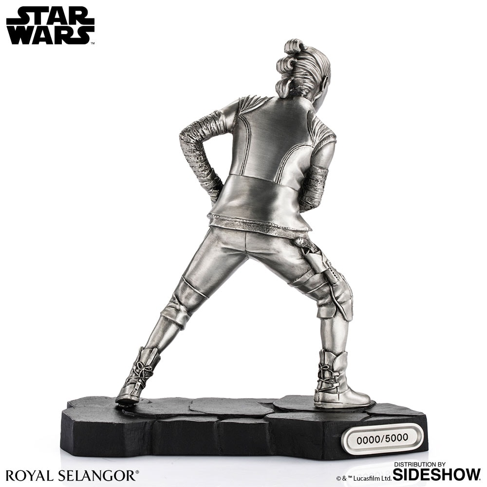 Star Wars Rey Figurine Pewter Collectible  (Prototype Shown) View 5