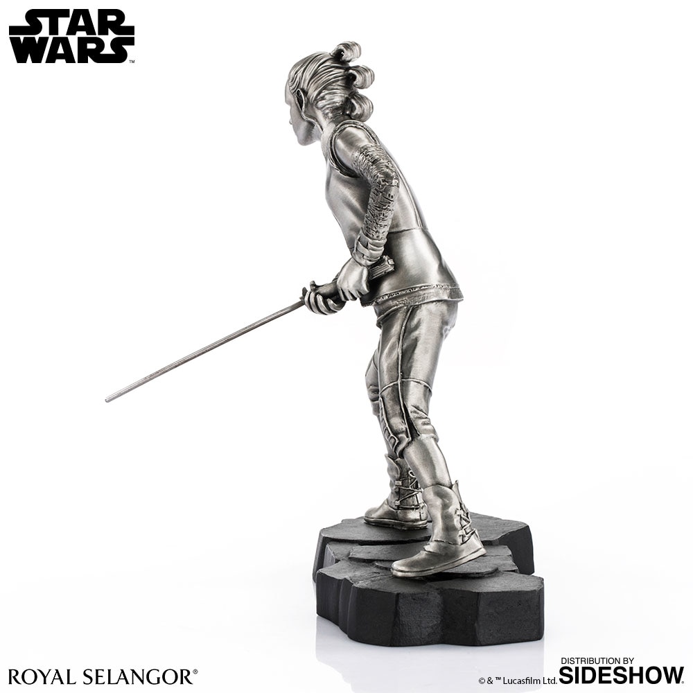Star Wars Rey Figurine Pewter Collectible  (Prototype Shown) View 6