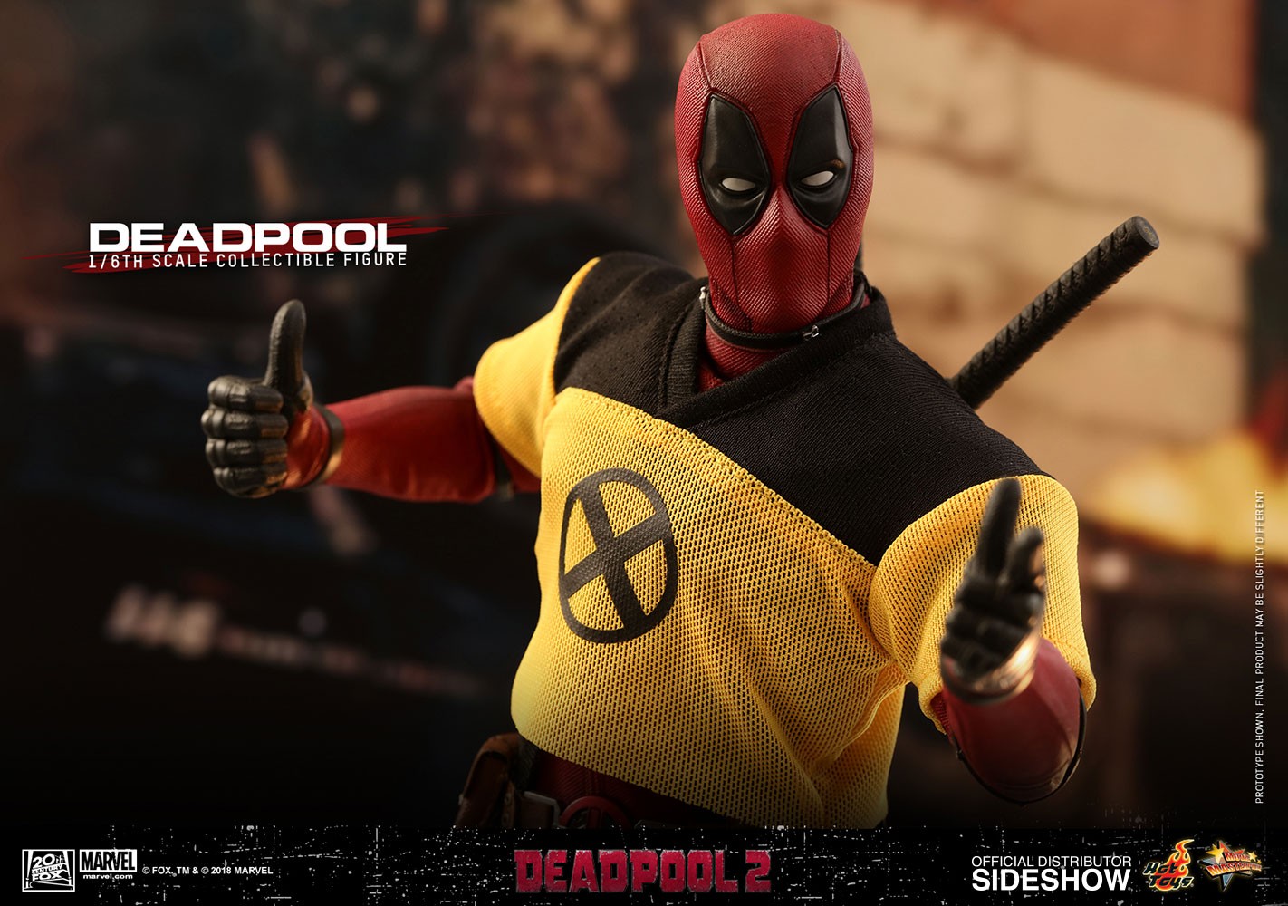 Marvel Deadpool Sixth Scale Figure by Hot Toys