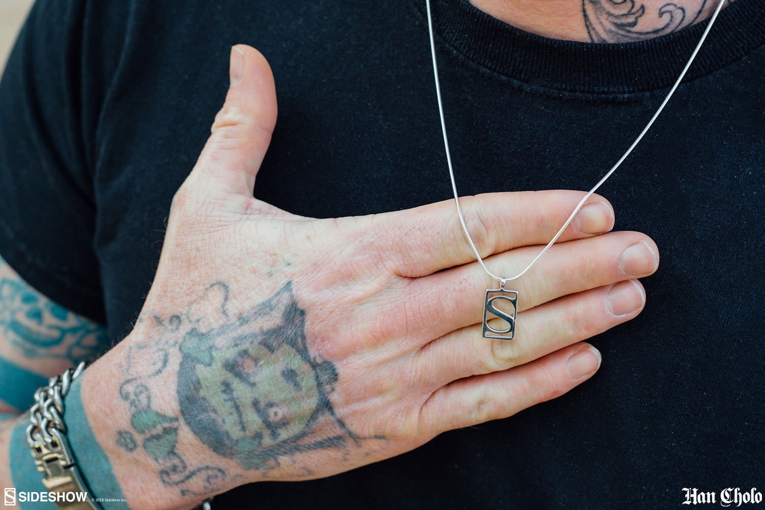 Sideshow S Pendant Male Version- Prototype Shown