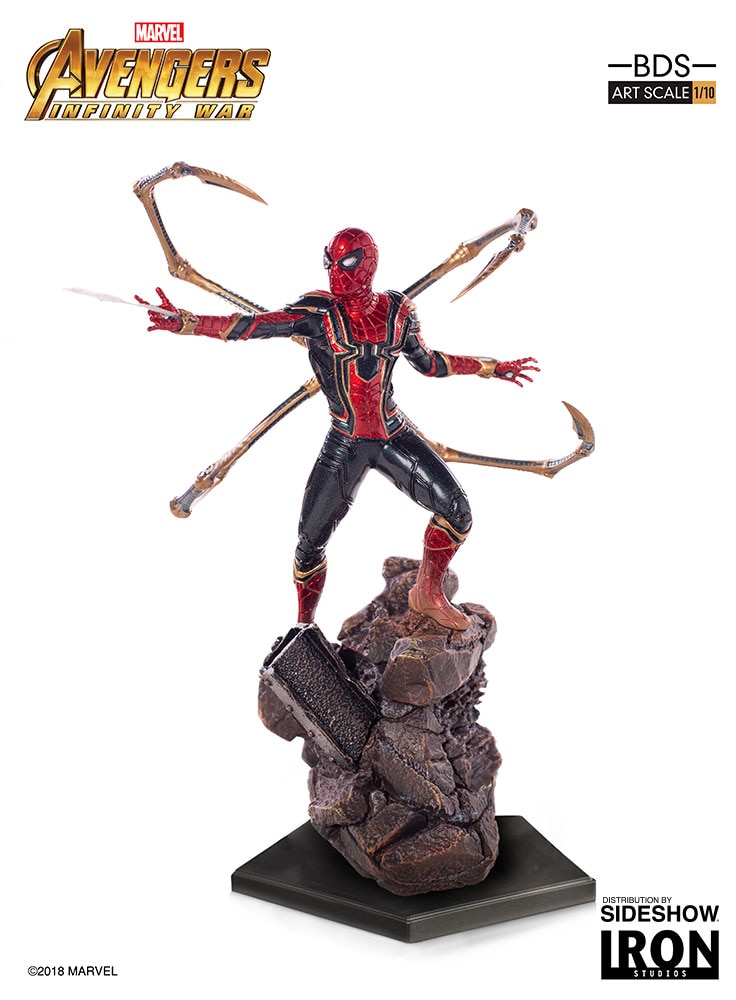 Sideshow iron spiderman sale