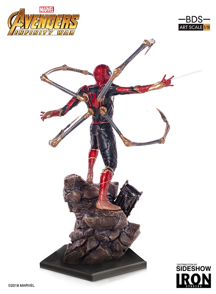Marvel Iron Spider-Man Statue by Iron Studios | Sideshow Collectibles