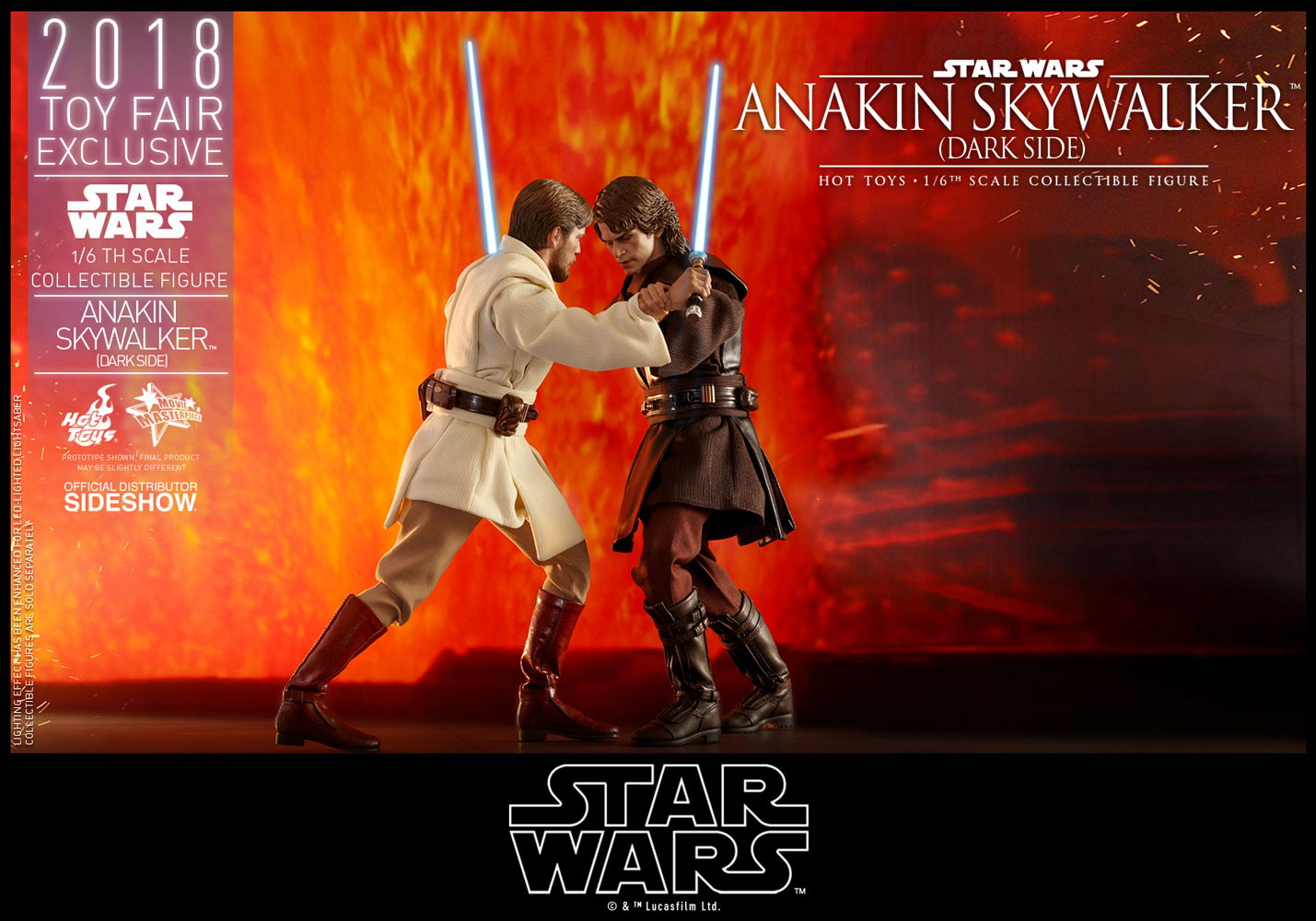 Anakin Skywalker Dark Side Exclusive Edition (Prototype Shown) View 17