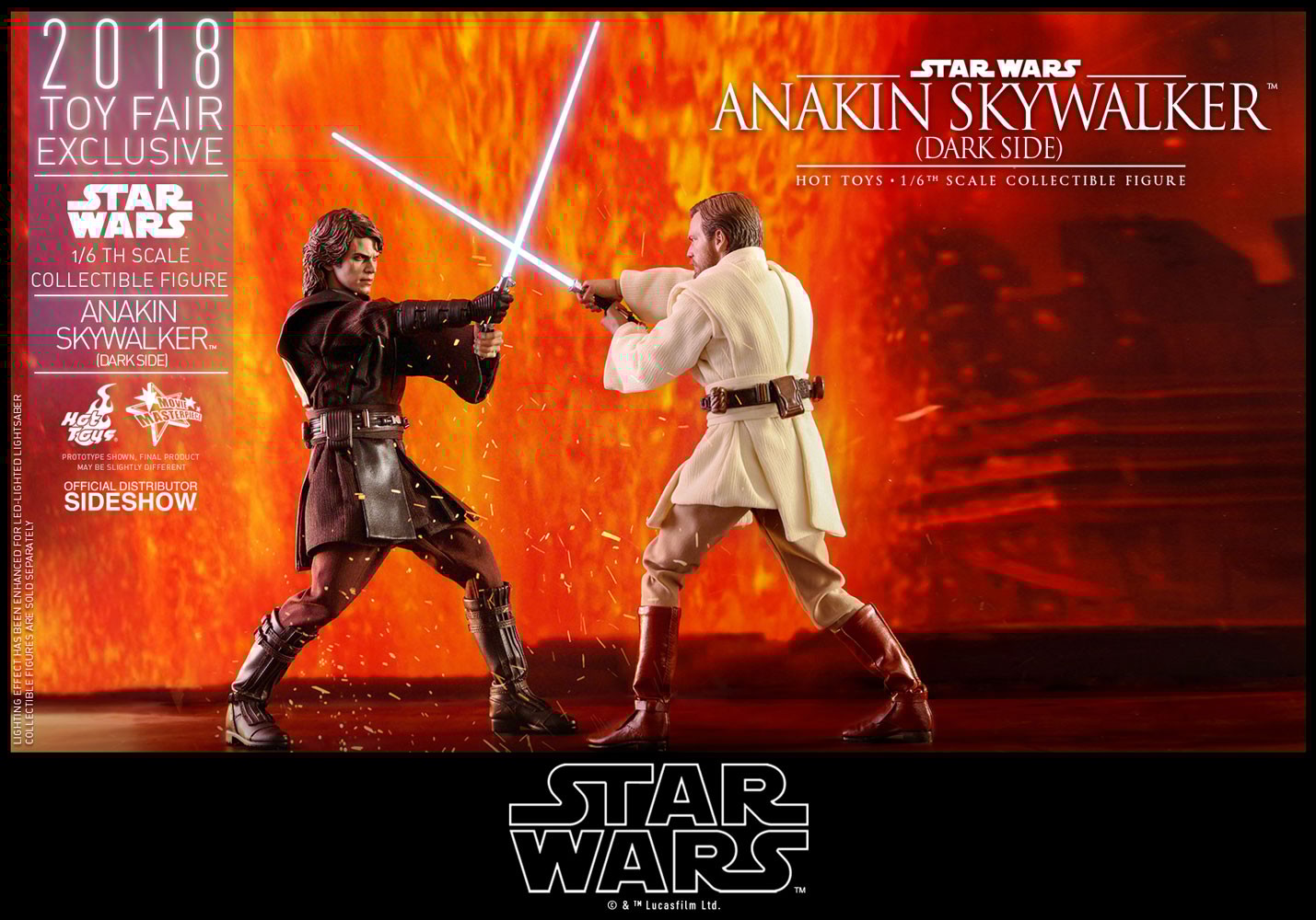 Anakin Skywalker Dark Side Exclusive Edition (Prototype Shown) View 15