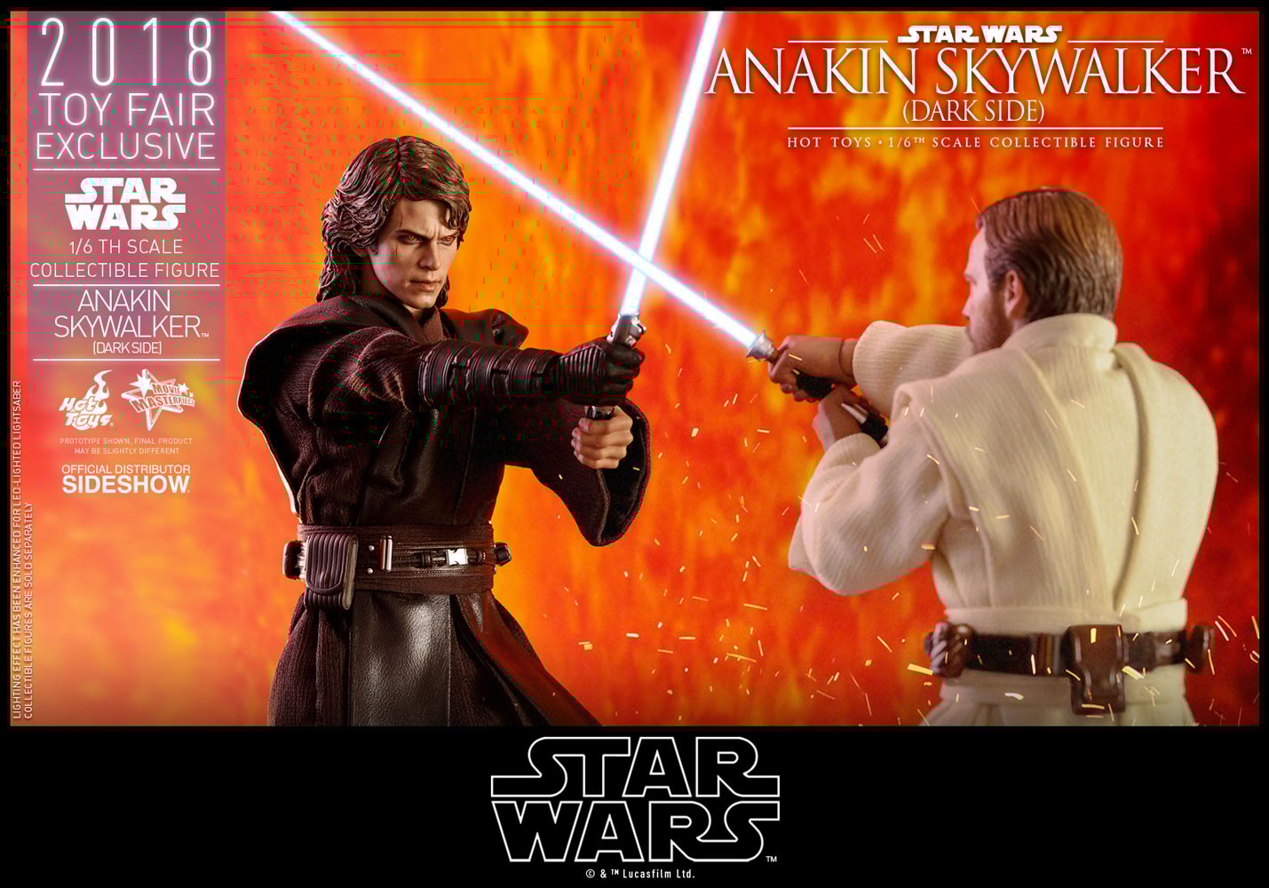 Anakin Skywalker Dark Side Exclusive Edition (Prototype Shown) View 2