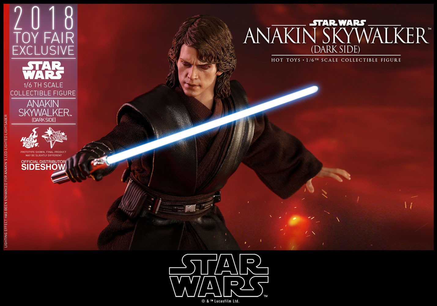 Anakin Skywalker Dark Side Exclusive Edition (Prototype Shown) View 10