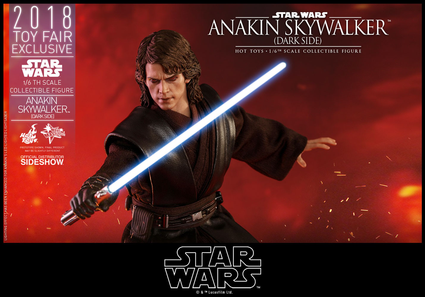 Anakin Skywalker Dark Side Exclusive Edition (Prototype Shown) View 9