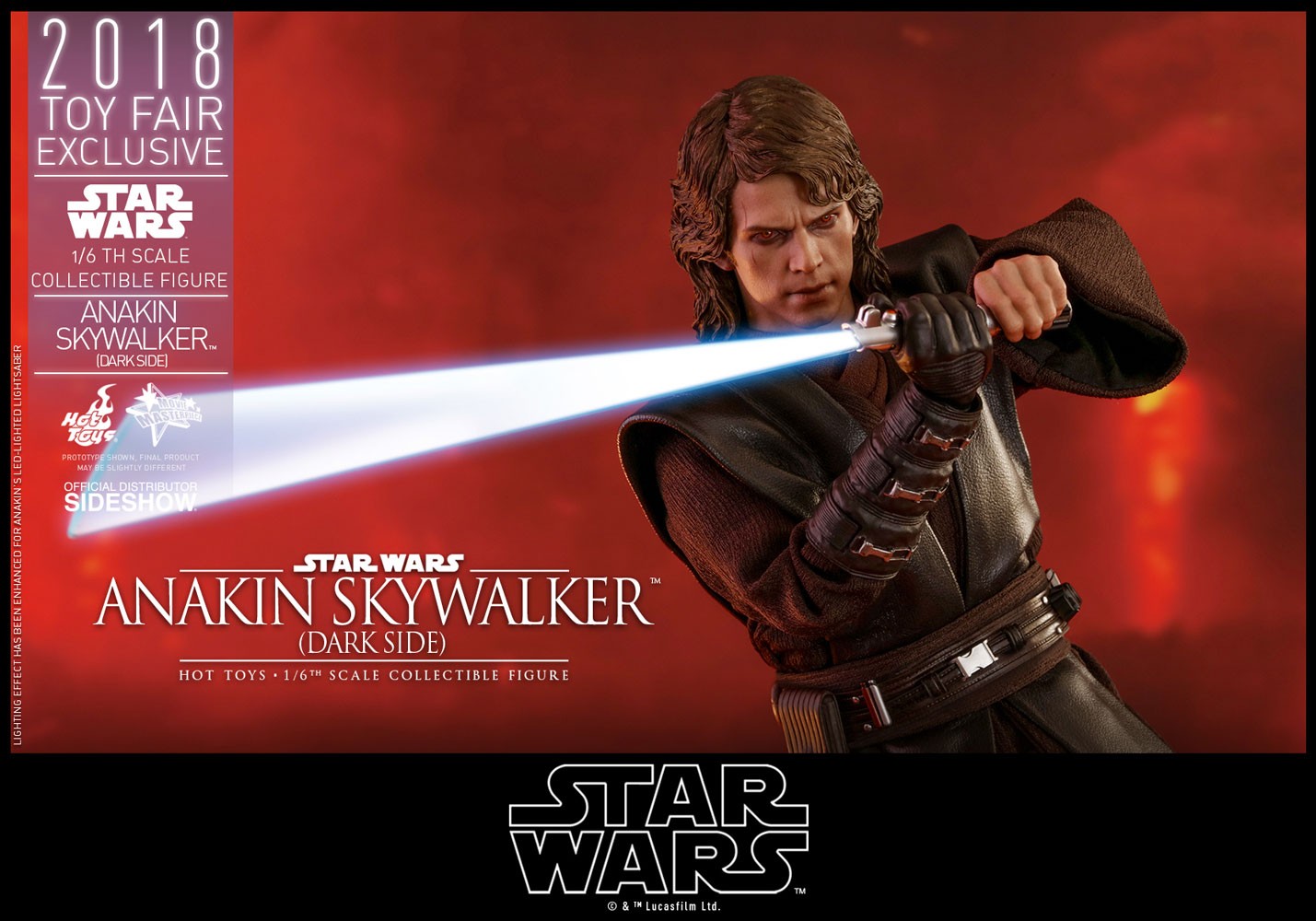 Anakin Skywalker Dark Side Exclusive Edition (Prototype Shown) View 8