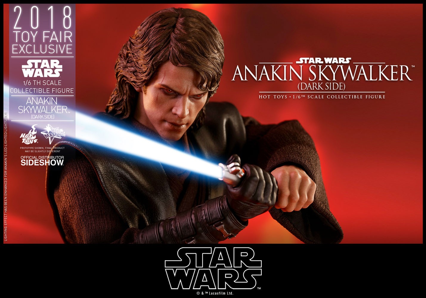 Anakin Skywalker Dark Side Exclusive Edition (Prototype Shown) View 7