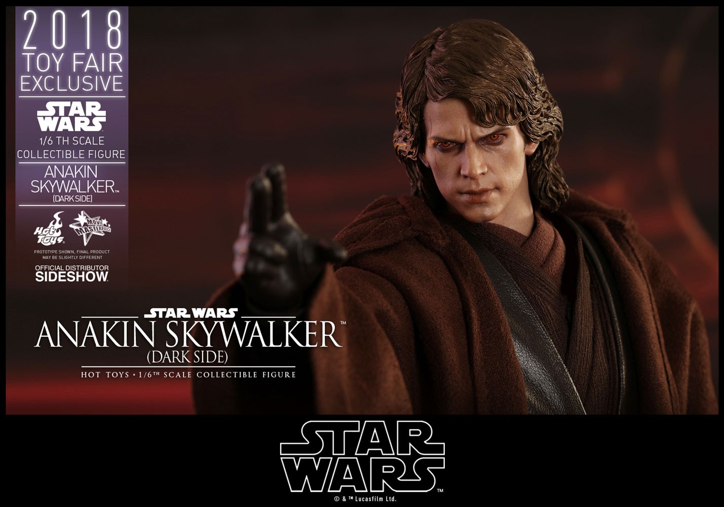 Anakin Skywalker Dark Side Exclusive Edition (Prototype Shown) View 5