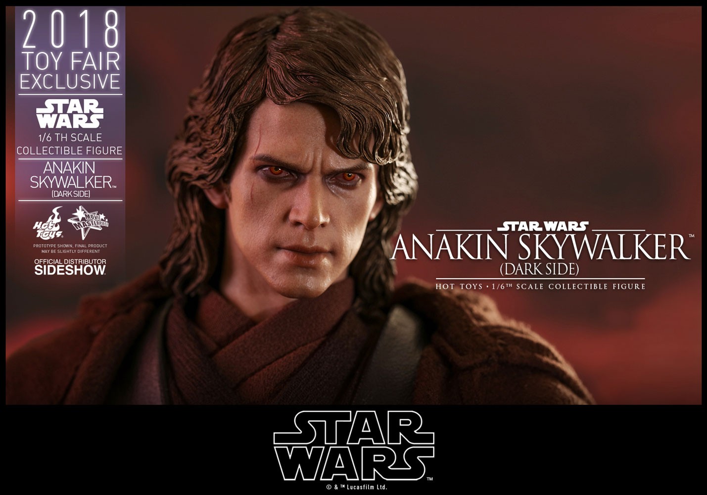 Anakin Skywalker Dark Side Exclusive Edition (Prototype Shown) View 4