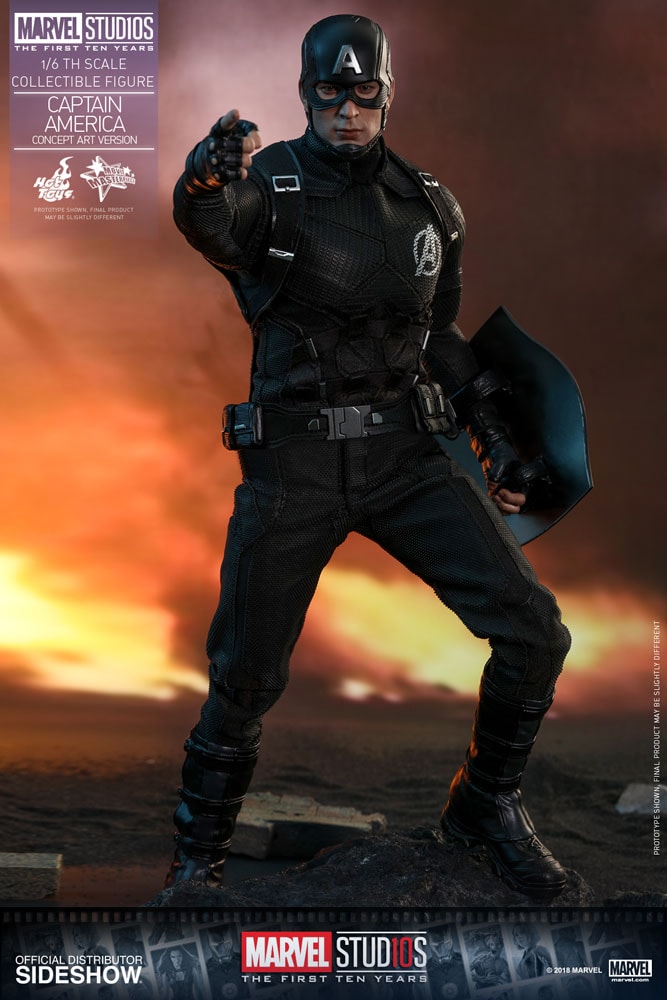 Captain America Concept Art Version Figure Sideshow Collectibles