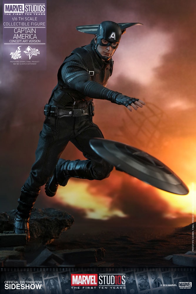 Captain America Concept Art Version Figure Sideshow Collectibles