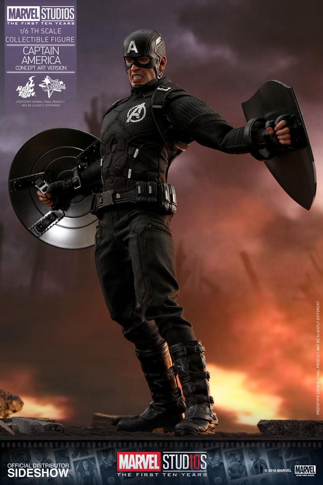 Captain America Concept Art Version Figure | Sideshow
