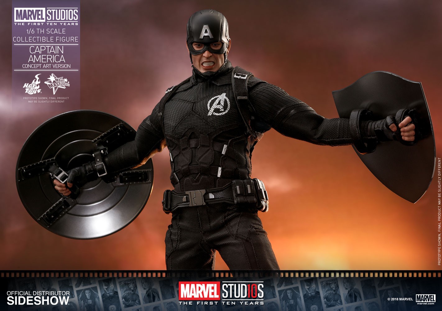 Captain america concept art hot sales toys