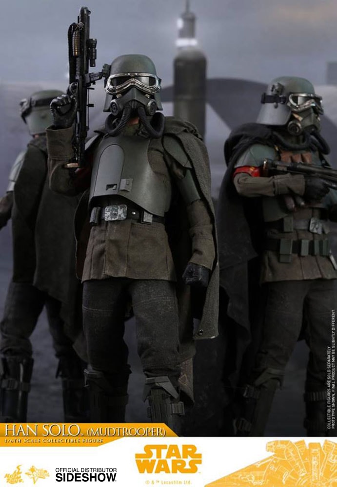 Mud outlet trooper figure