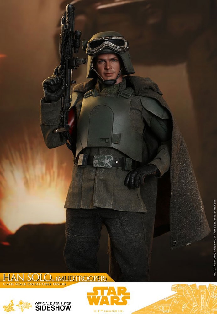 Star Wars Han Solo Mudtrooper Sixth Scale Figure  (Prototype Shown) View 15