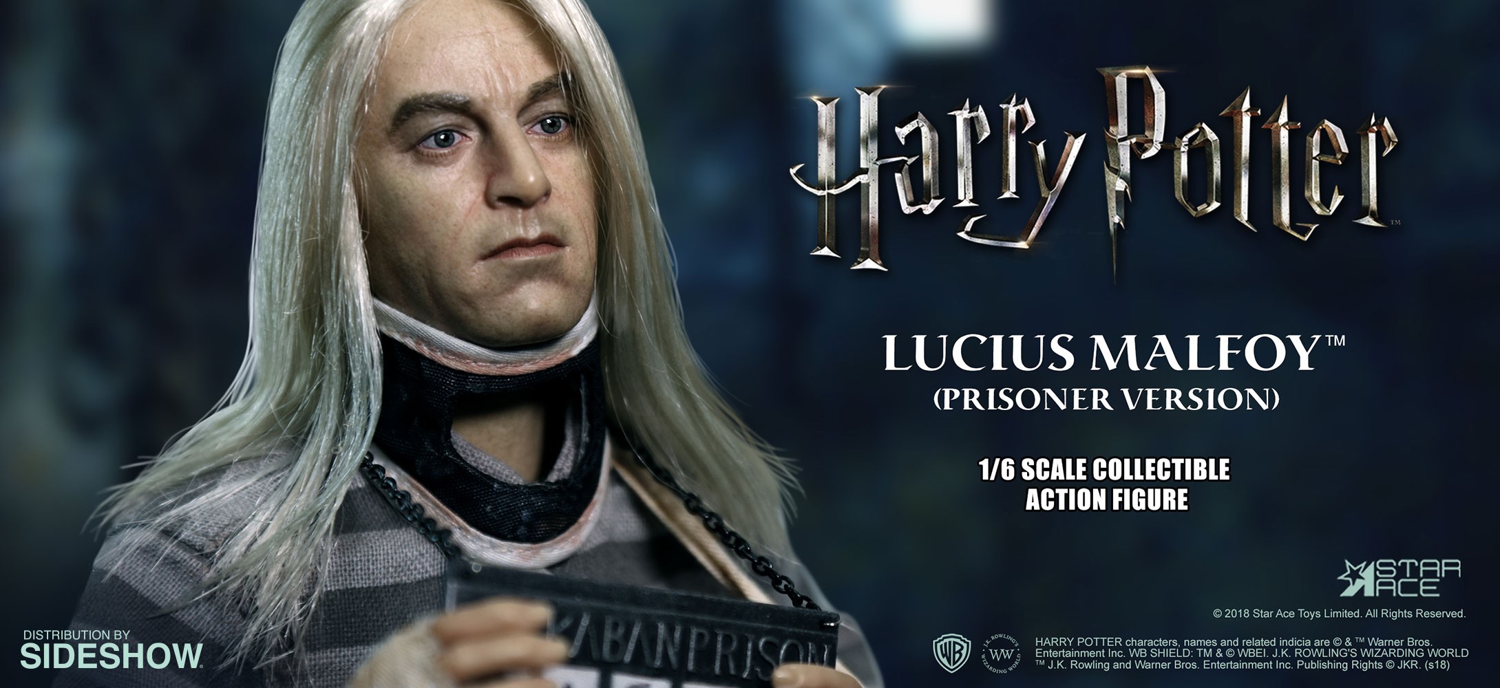 Harry Potter Lucius Malfoy Prisoner Version Sixth Scale Figure  (Prototype Shown) View 7