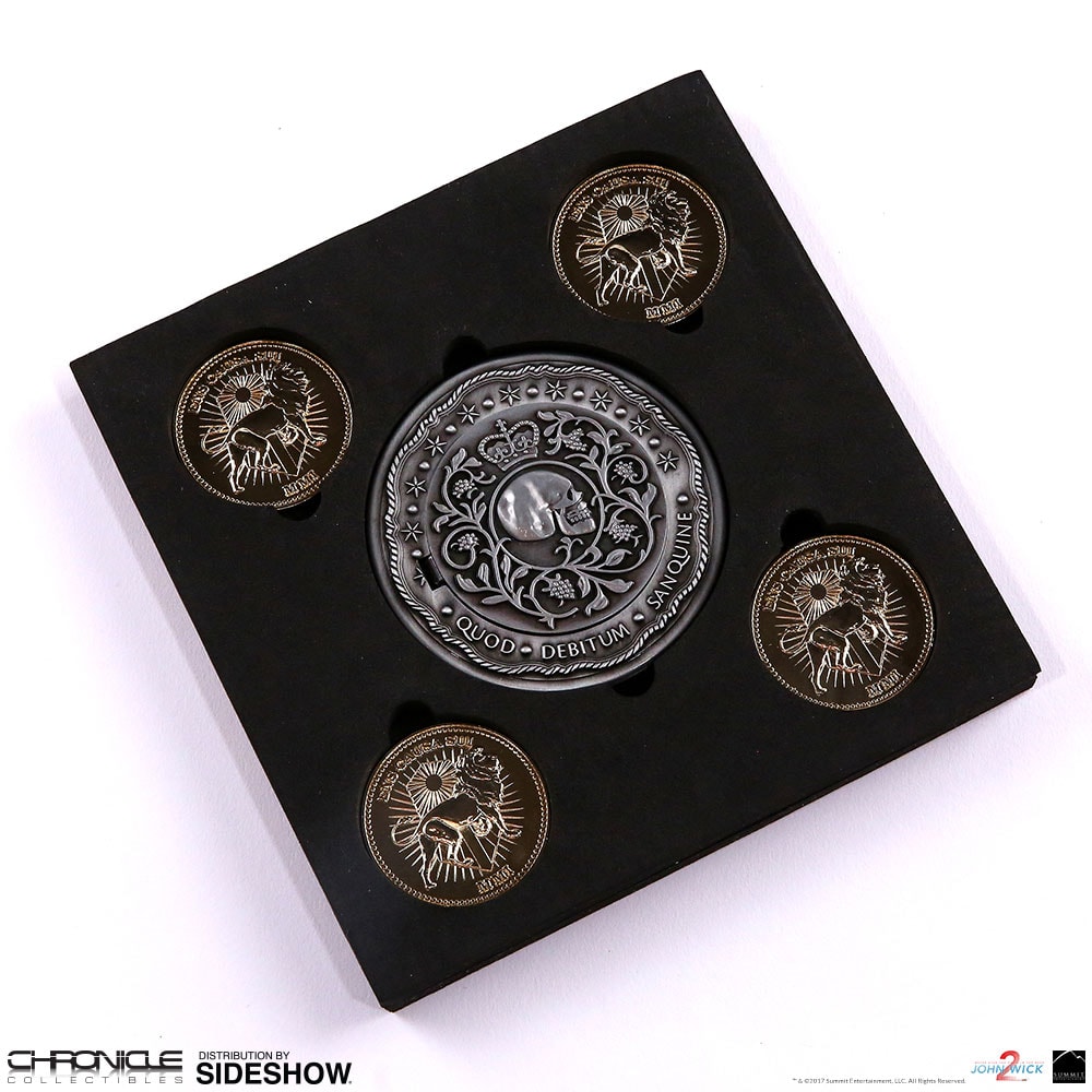 John Wick Blood Oath Marker Prop Replica  (Prototype Shown) View 1