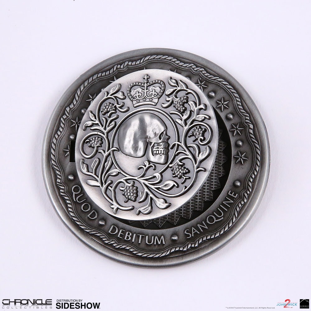 John Wick Blood Oath Marker Prop Replica  (Prototype Shown) View 5