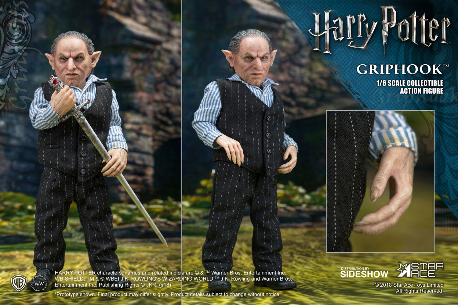 Harry Potter Griphook Sixth Scale Figure by Star Ace Toys Lt