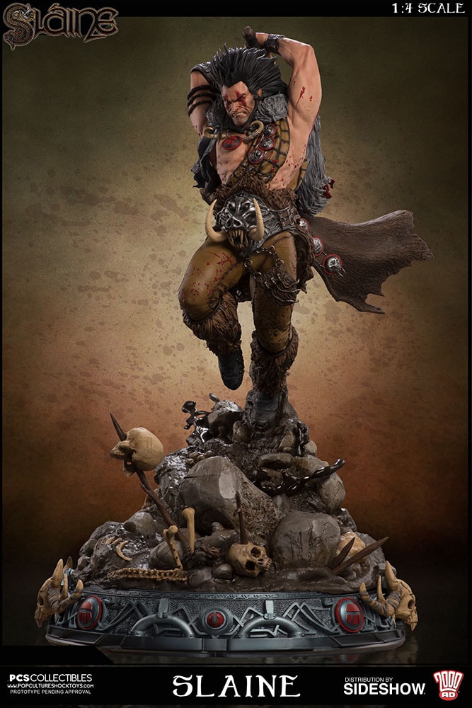 SLAINE & UKKO フィギュア 2000AD 2000-ad---re-action-figures---