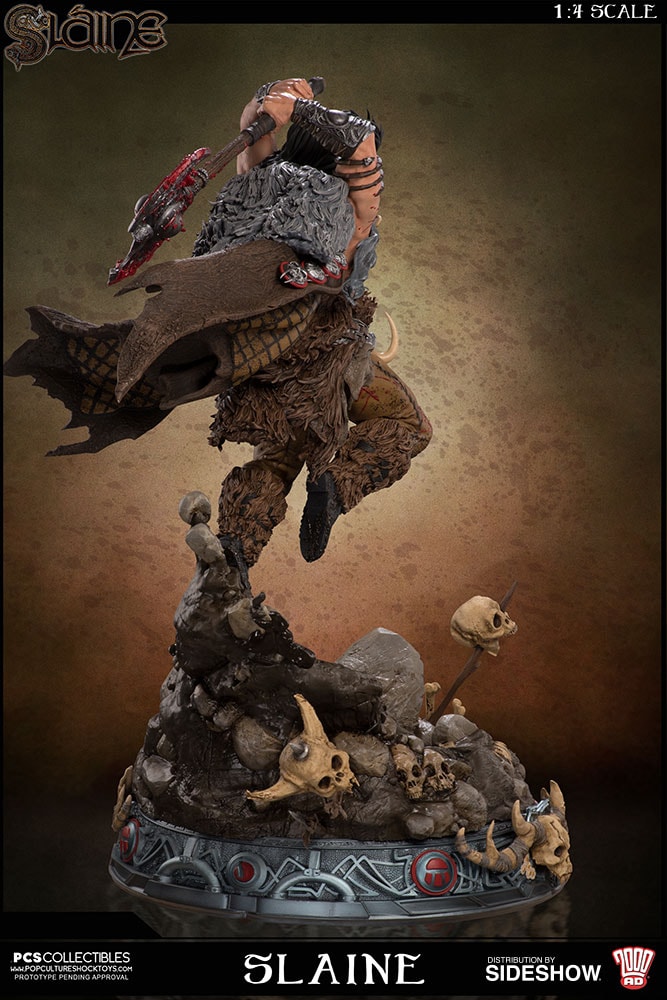 2000 AD Slaine Statue by Pop Culture Shock | Sideshow Collectibles