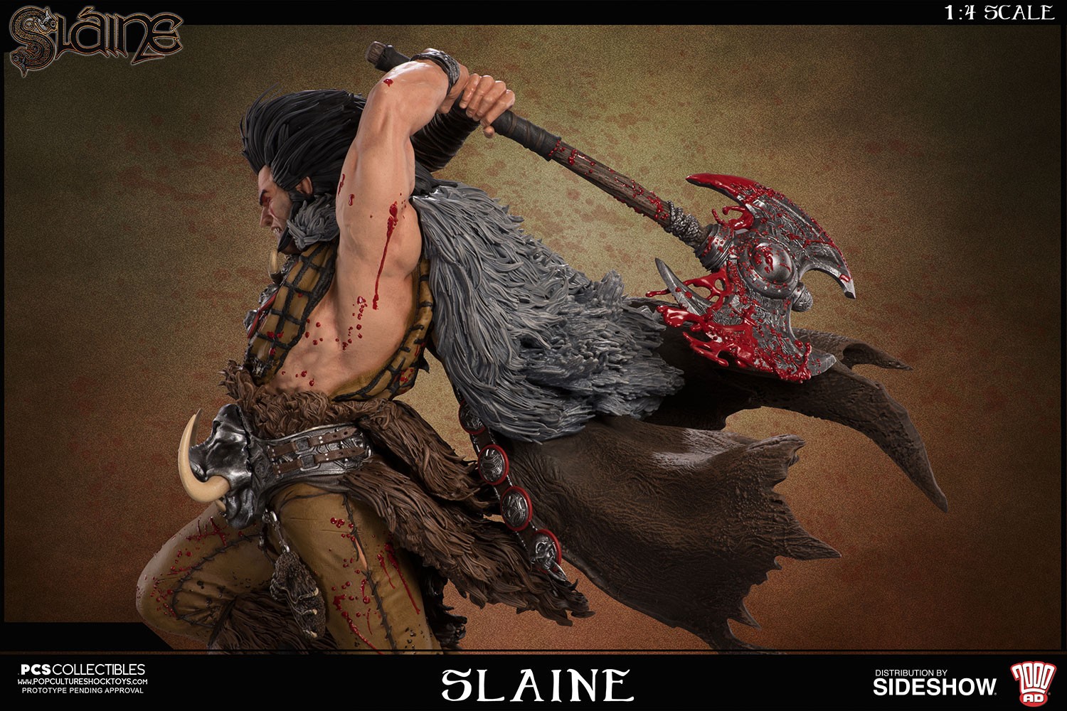 2000 AD Slaine Statue by Pop Culture Shock | Sideshow Collectibles