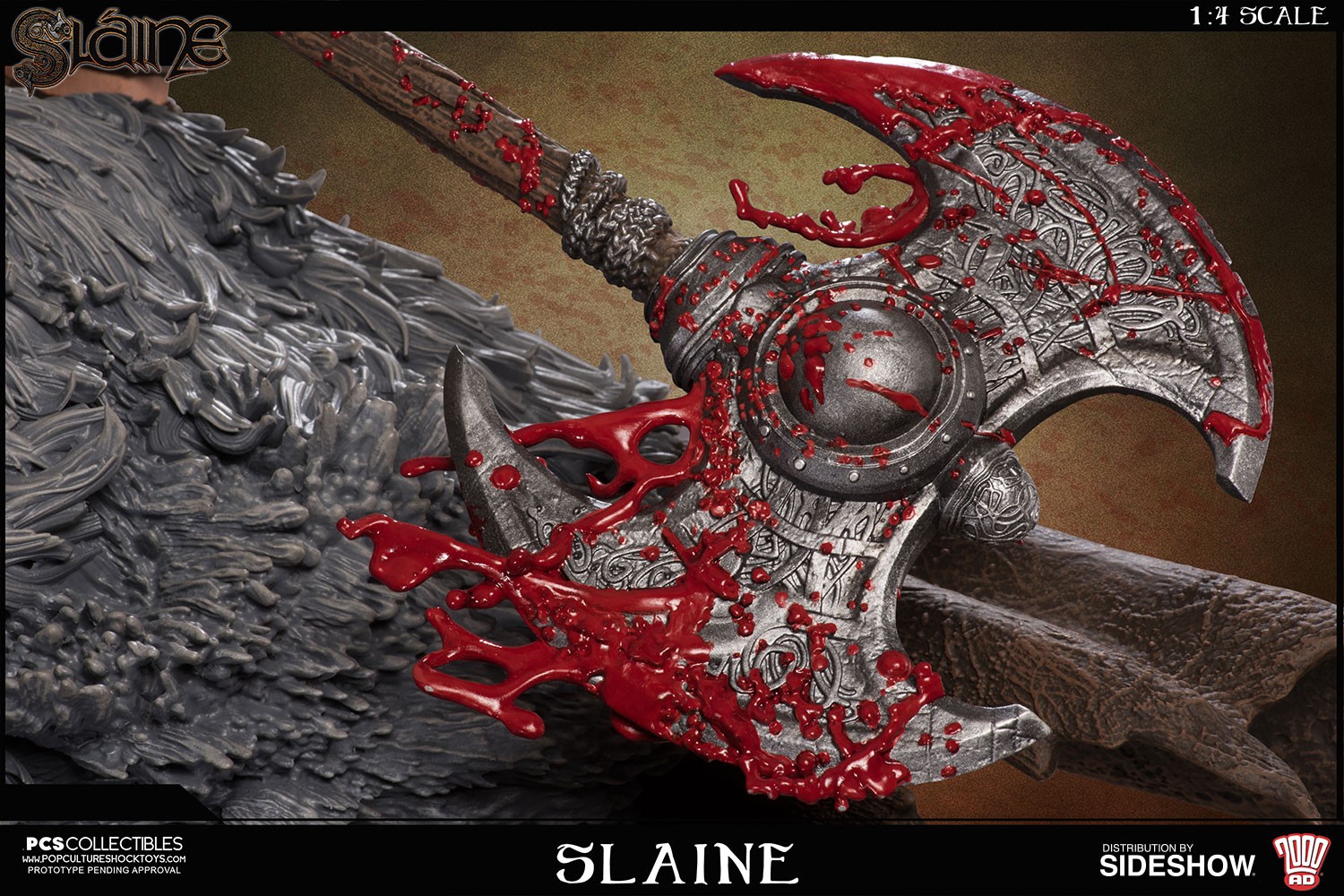 2000 AD Slaine Statues  Collector Edition (Prototype Shown) View 21