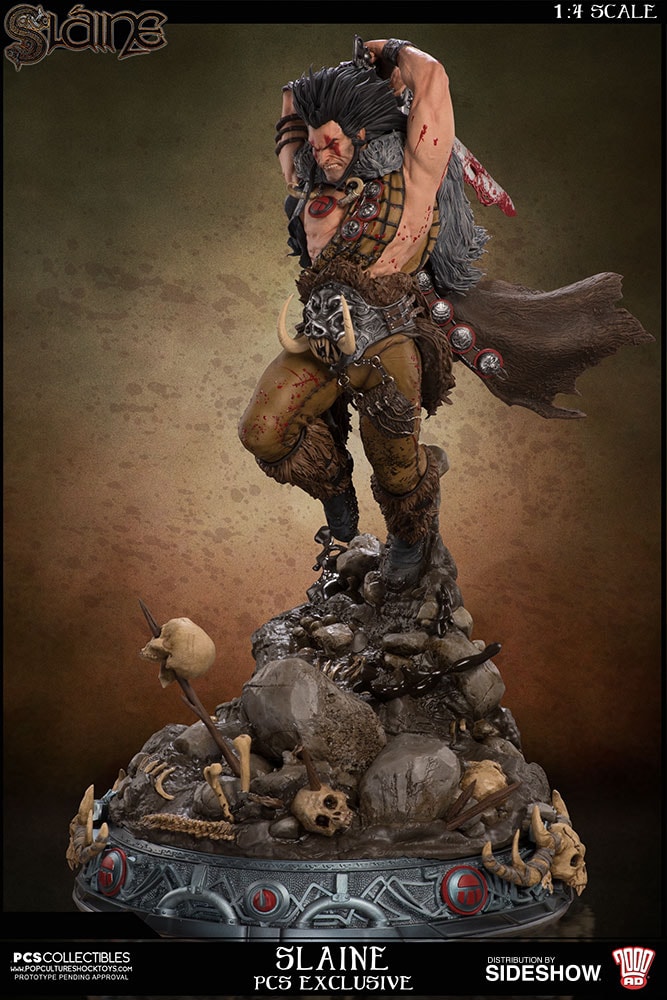 2000 AD Slaine Statues  Exclusive Edition (Prototype Shown) View 4