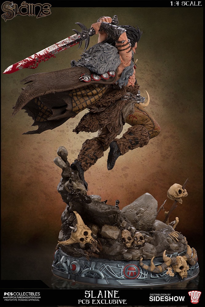 2000 AD Slaine Statues  Exclusive Edition (Prototype Shown) View 5