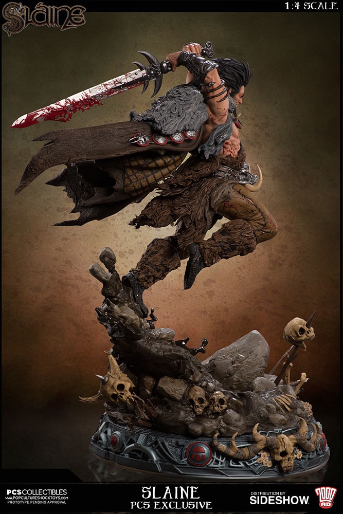 2000 AD Slaine Statues  Exclusive Edition (Prototype Shown) View 9