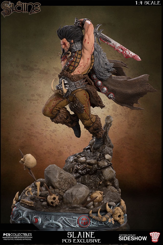 2000 AD Slaine Statues  Exclusive Edition (Prototype Shown) View 11