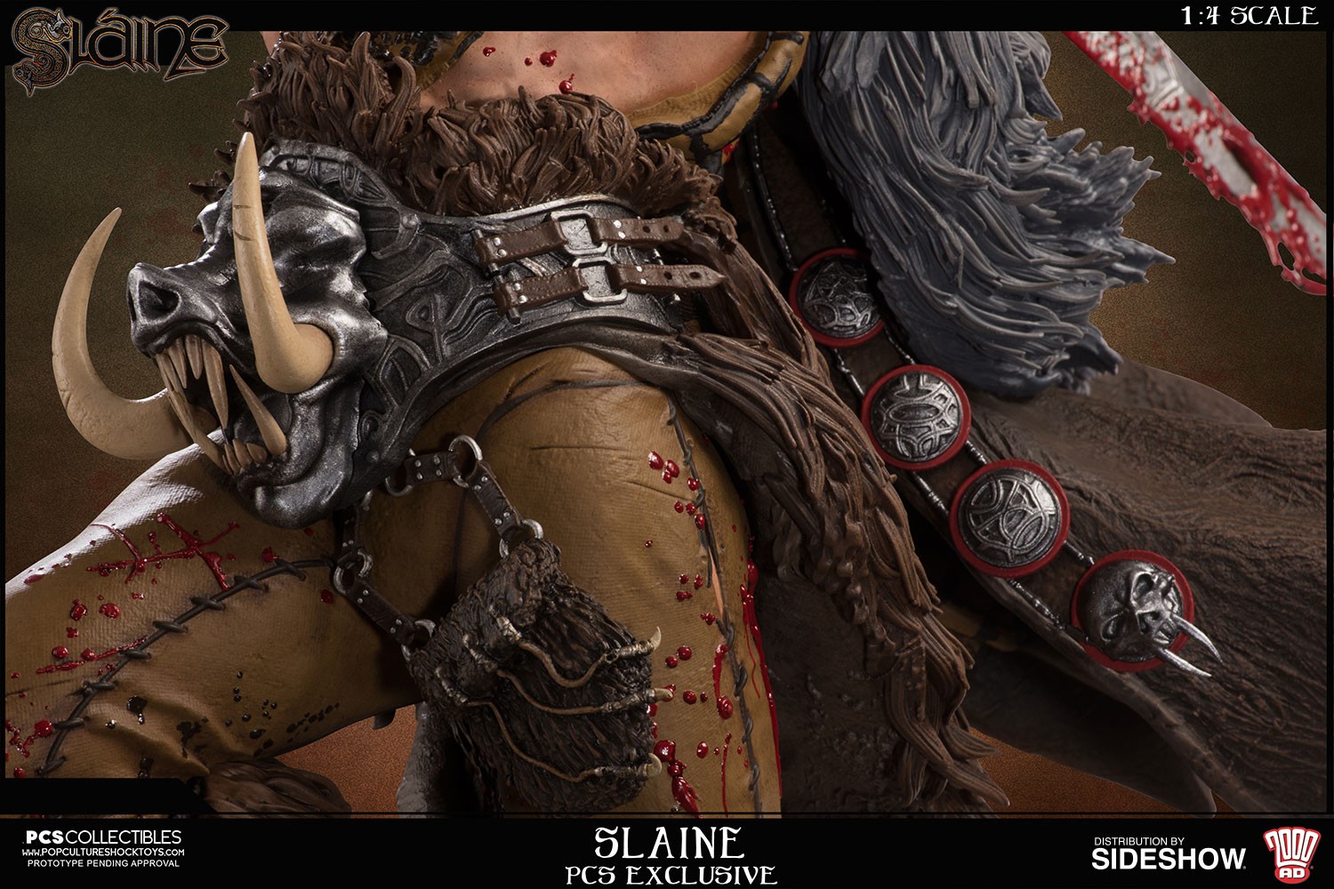 2000 AD Slaine Statues  Exclusive Edition (Prototype Shown) View 17