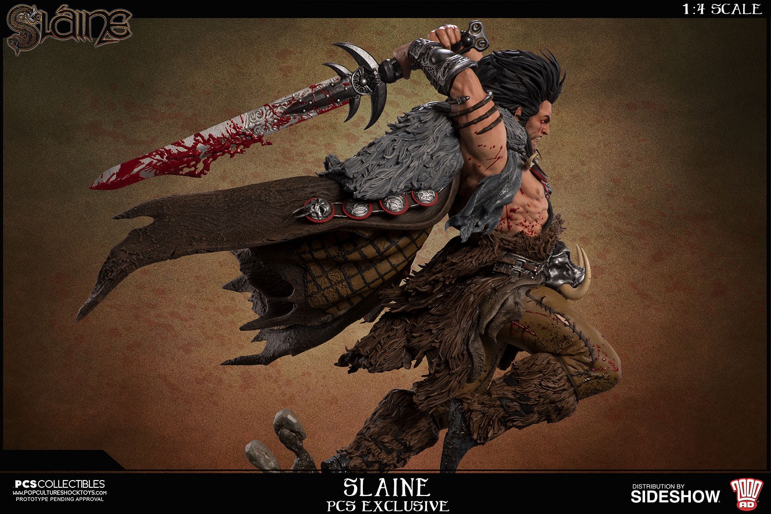 2000 AD Slaine Statues  Exclusive Edition (Prototype Shown) View 18