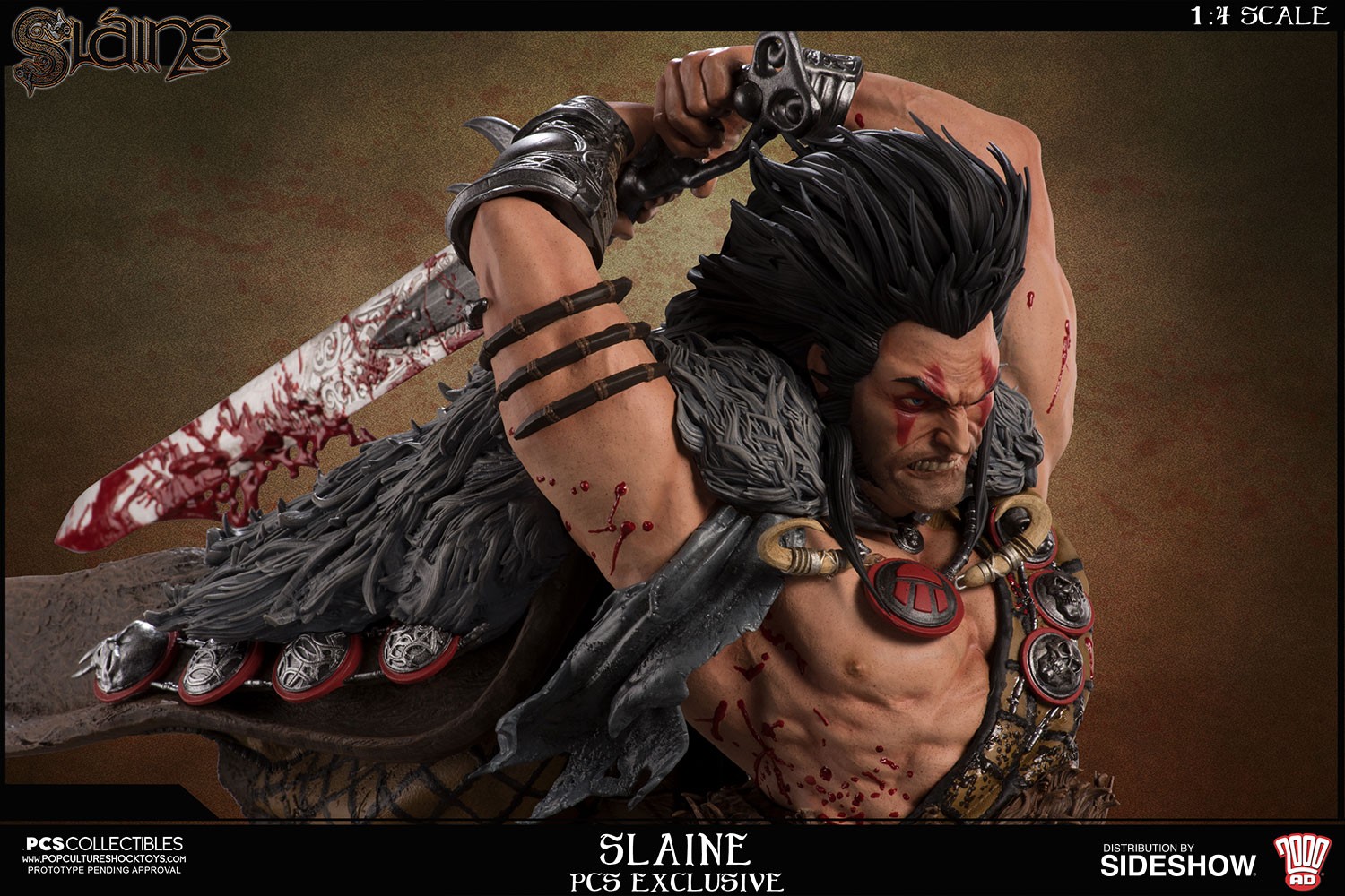 2000 AD Slaine Statues  Exclusive Edition (Prototype Shown) View 19