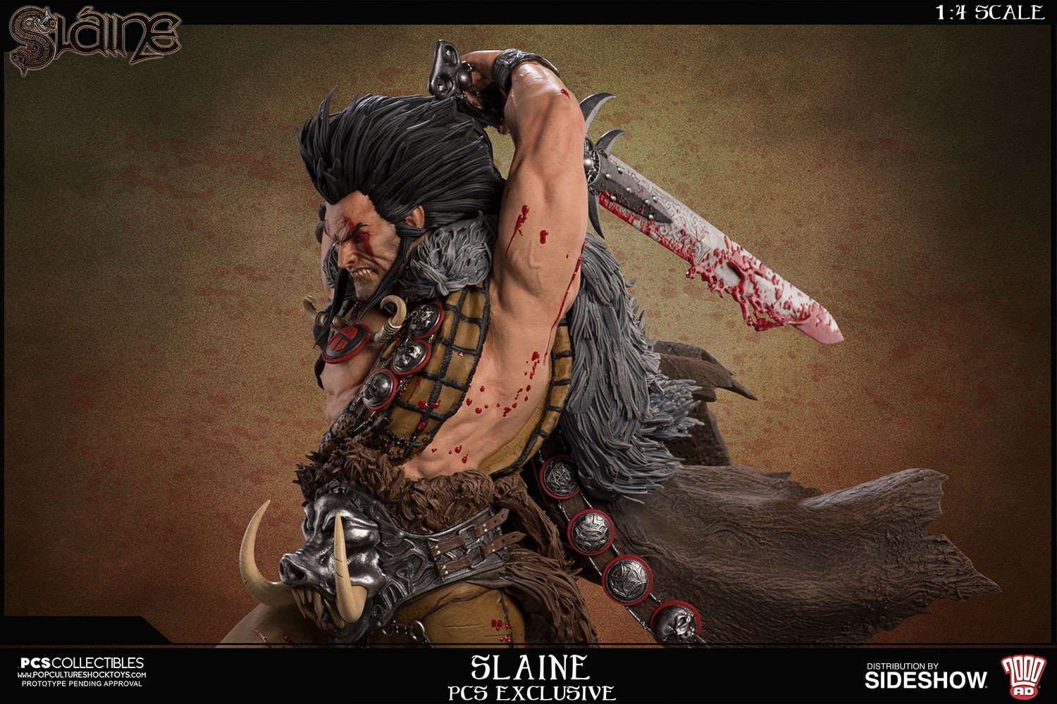 2000 AD Slaine Statues  Exclusive Edition (Prototype Shown) View 20