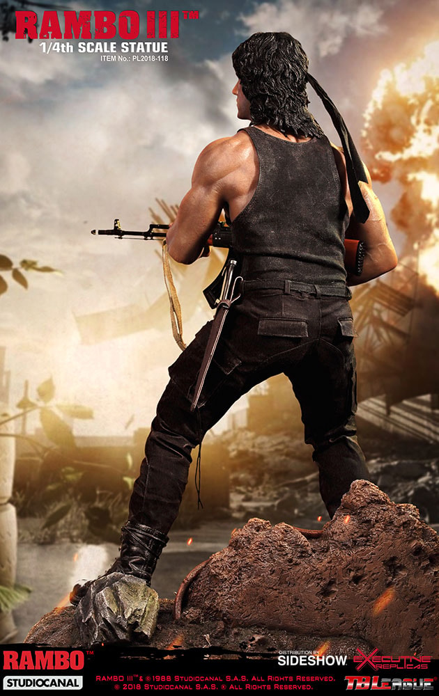 Rambo Rambo III Statues  (Prototype Shown) View 8