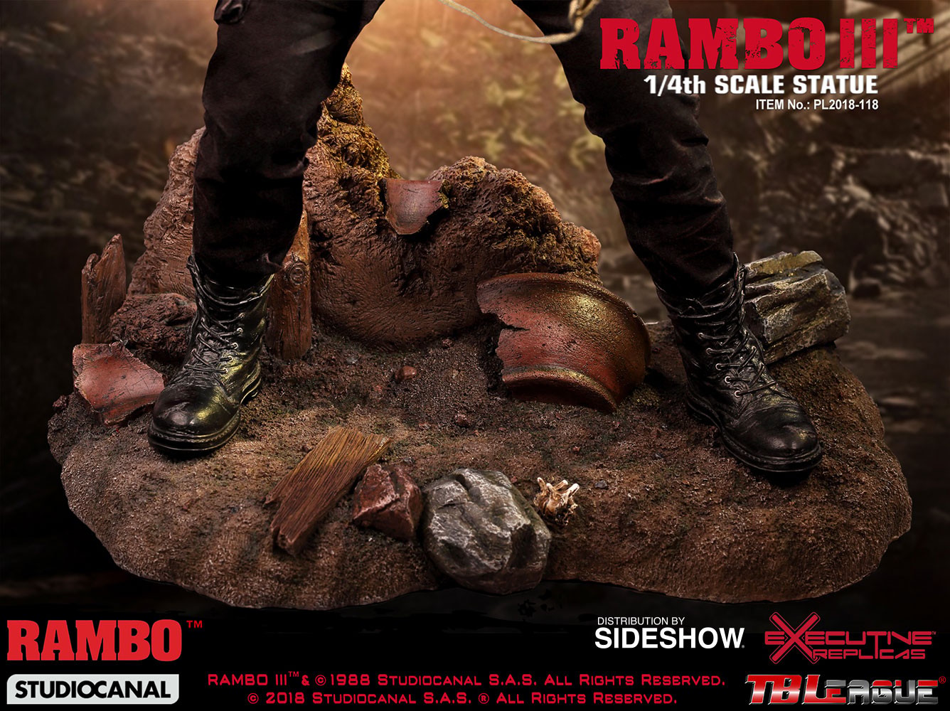 Rambo Rambo III Statues  (Prototype Shown) View 15