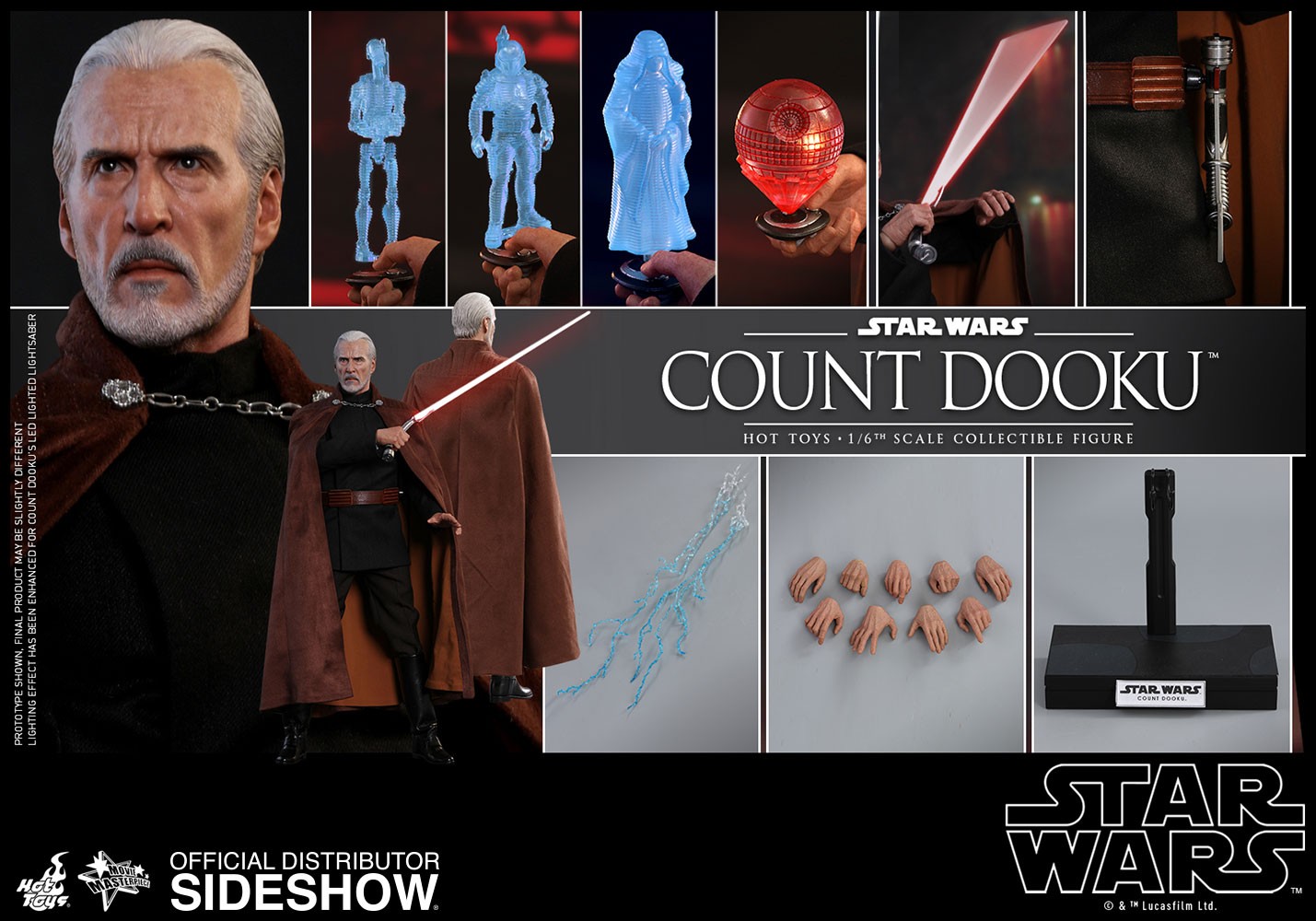 Hot toys outlet dooku