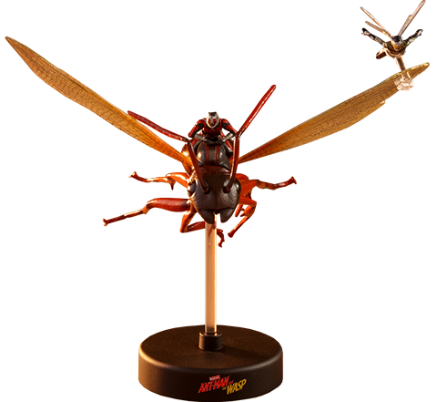 Ant-Man on Flying Ant and the Wasp- Prototype Shown