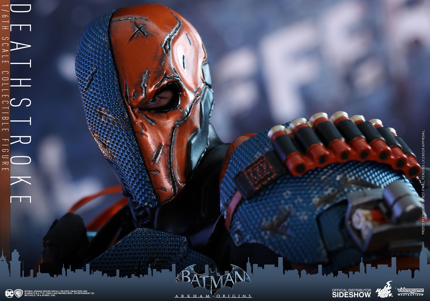 ホットトイズ1/6スケール　デス・ストローク ビデオゲーム・マスターピース】『バットマン：アーカム