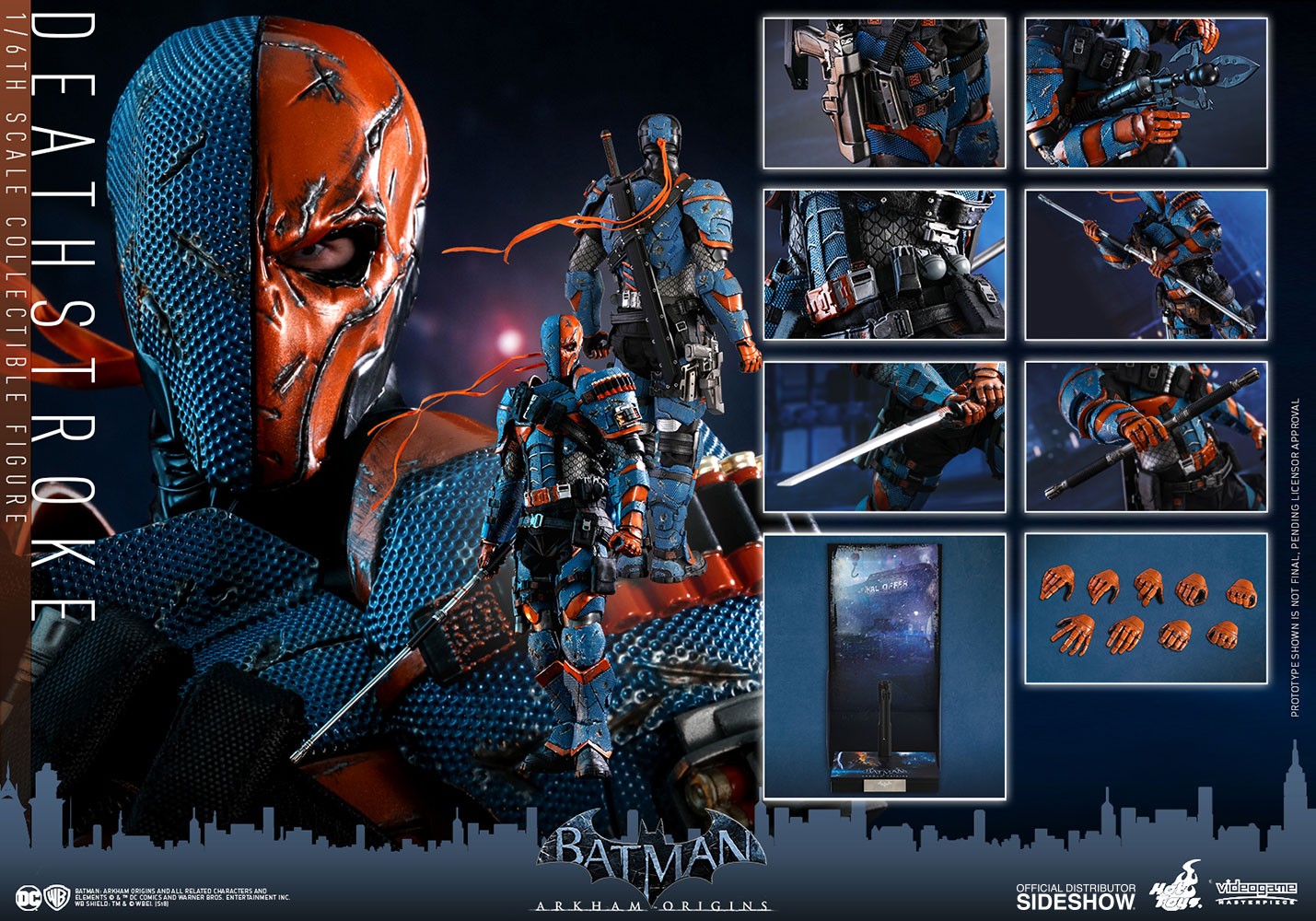 DC Comics Deathstroke Sixth Scale Figure  (Prototype Shown) View 24