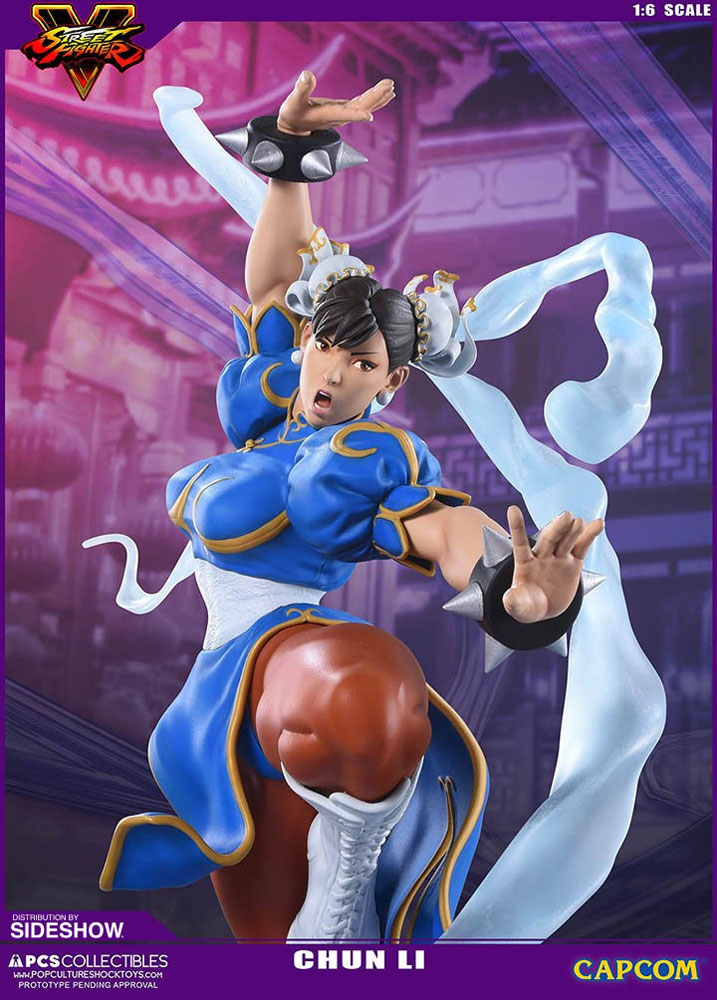 Street Fighter Chun-Li V-Trigger Statues  Collector Edition (Prototype Shown) View 3