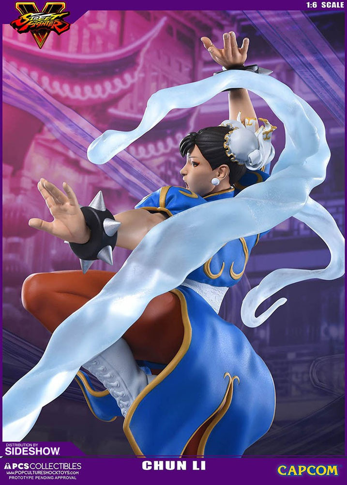 Street Fighter Chun-Li V-Trigger Statues  Collector Edition (Prototype Shown) View 4